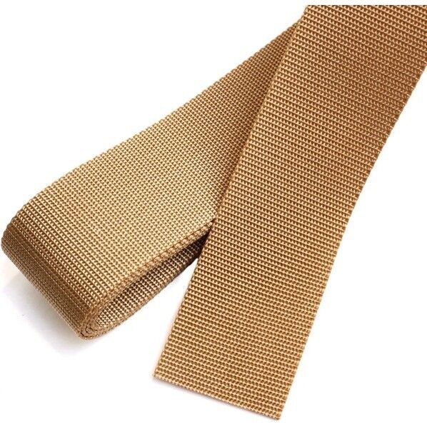 薄手アミーテープ 30mm巾 2.4mカット 濃ベージュ