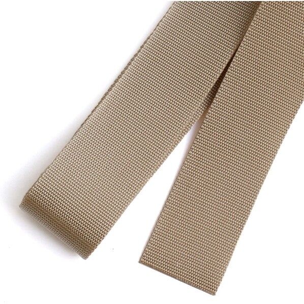 薄手アミーテープ 38mm巾 2.4mカット サンドベージュ