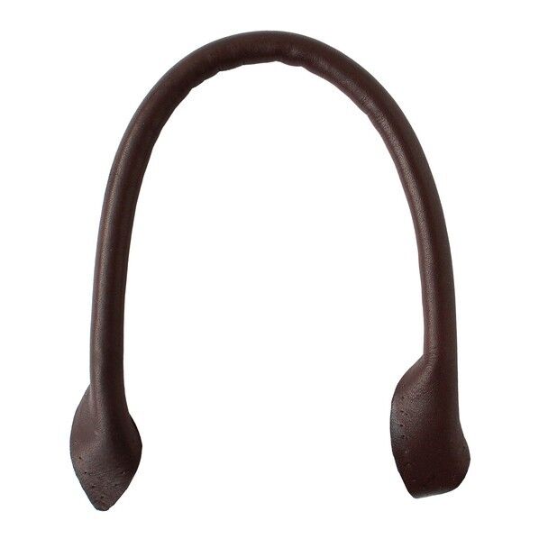 最高級ヌメ革ハンドル 約38cm 2本1組 チョコ