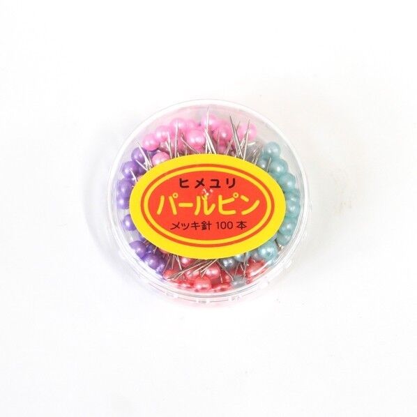 洋裁用パールピン MIXカラー 長さ約30mm 100本