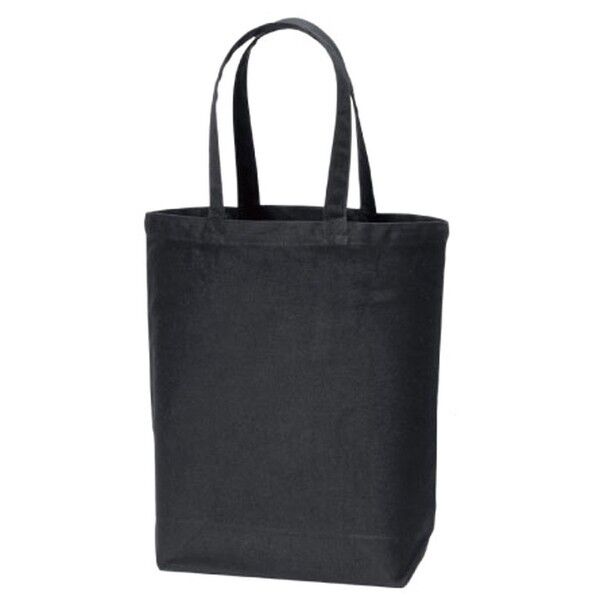 キャンバストートバッグ [M] H36×W35.5×D11cm ナイトブラック