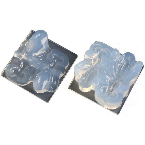 亀島商店 アニマル レジンクラフト用 ソフトモールド 出目金立体型 プロ用