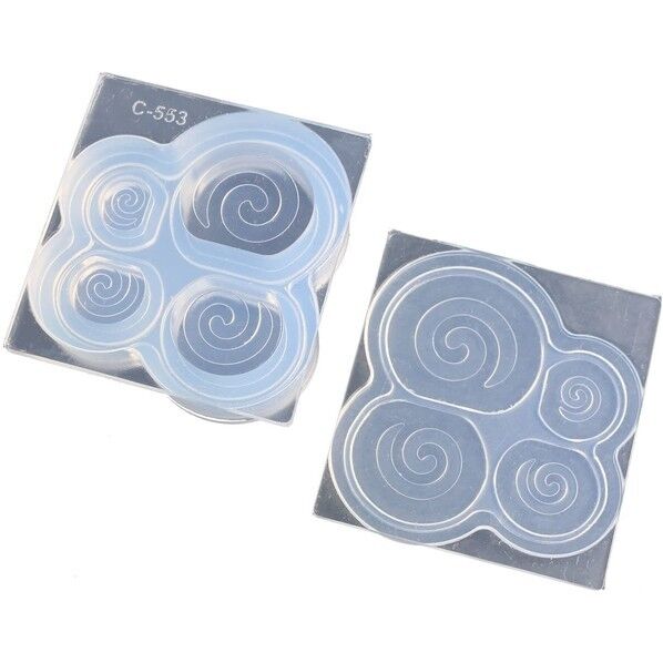 亀島商店 スイーツ レジンクラフト用 ソフトモールド ロールケーキ 小