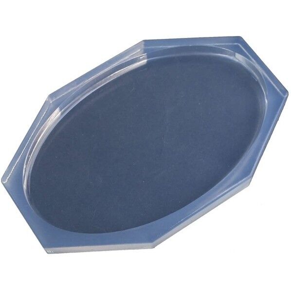 亀島商店 プレート レジンクラフト用 ソフトモールド プレートL 楕円