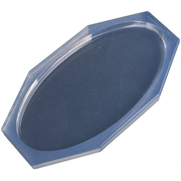 亀島商店 プレート レジンクラフト用 ソフトモールド プレートJ 楕円