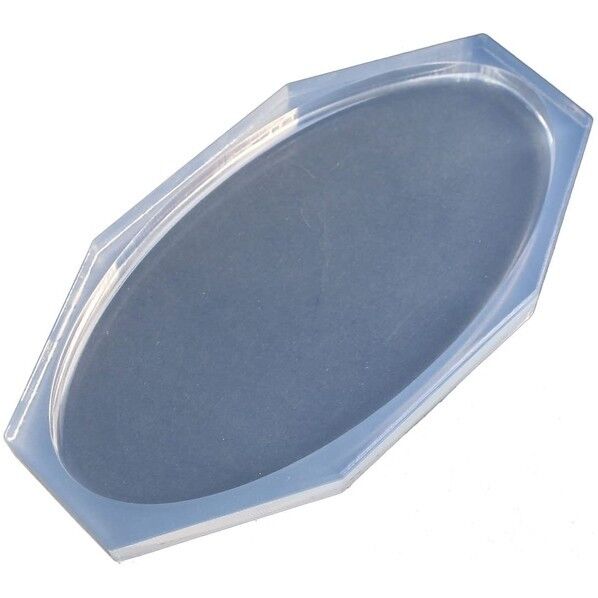 亀島商店 プレート レジンクラフト用 ソフトモールド プレートI 楕円