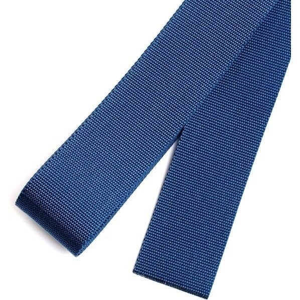 薄手アミーテープ 30mm巾 2.4mカット アイアンブルー