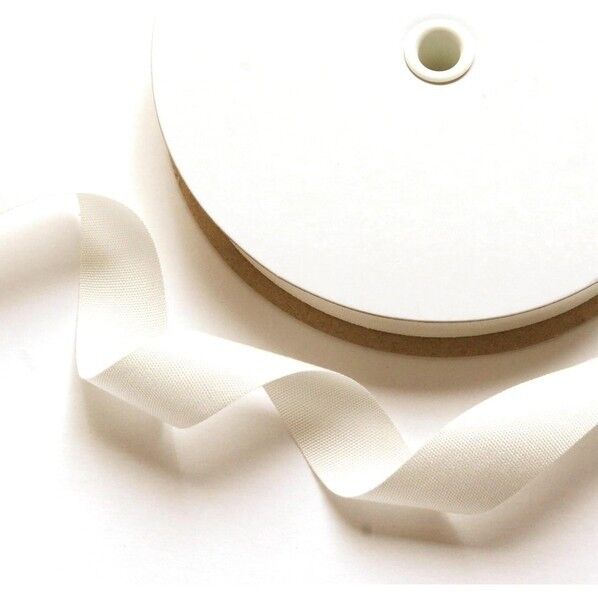 薄手平織テープ 20mm巾×30m巻 オフホワイト