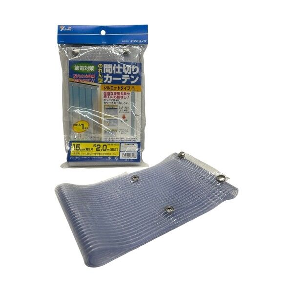 のれん型間仕切りカーテン(シルエットタイプ)