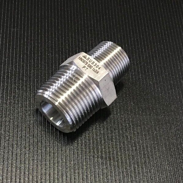 ホﾞスウェル SUS304 高圧 異径六角ニッフﾟル