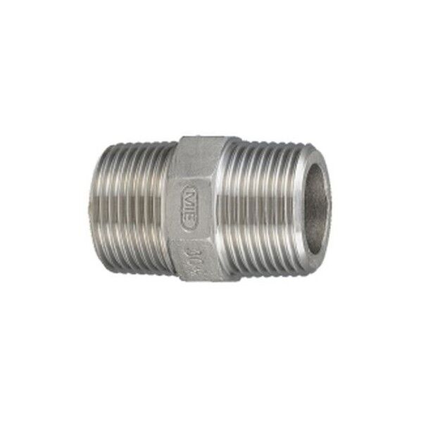 MIEテクノ SUS304 低圧ネジ込 角ニップル