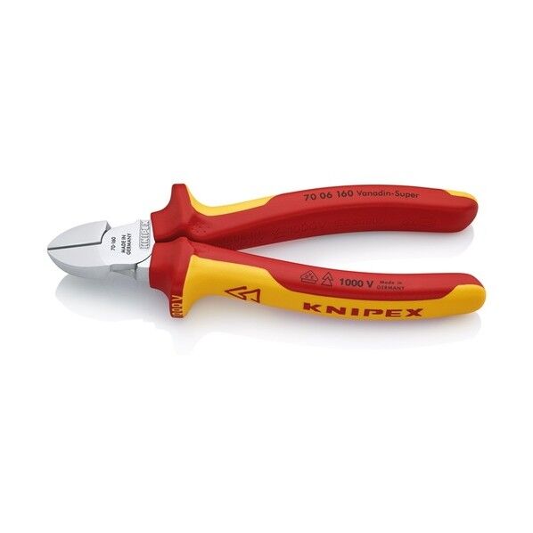 絶縁斜ニッパー1000V(SB) 7006-160 1個