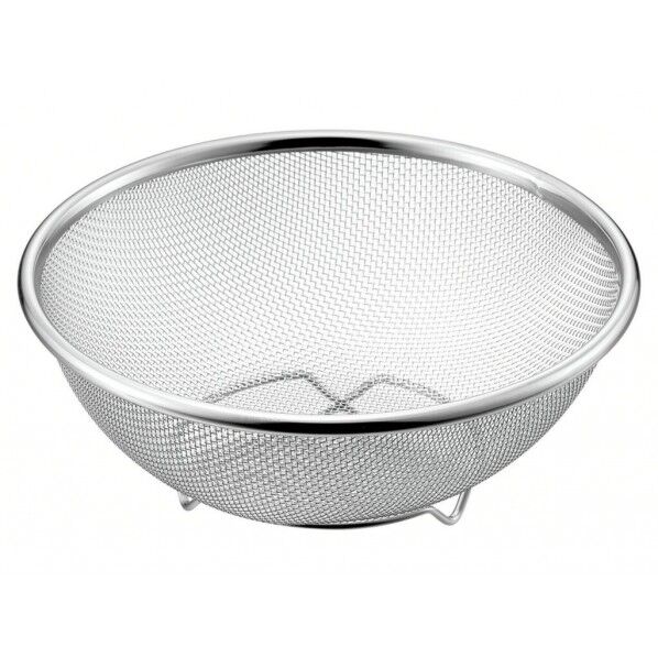 ステンレス足付ざる