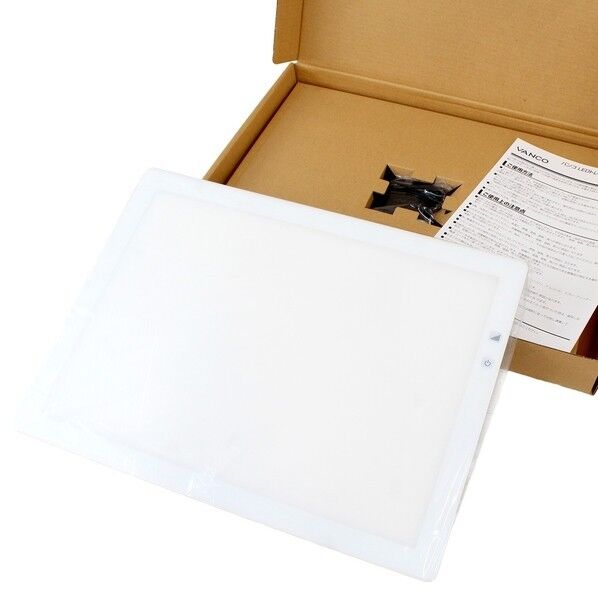 バンコ(Vanco) LEDトレース台 ホワイト A3