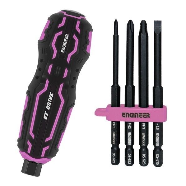 エンジニア(ENGINEER) GTドライヴ&プラマイロングPINK&BLACK DZ-73P 1S...