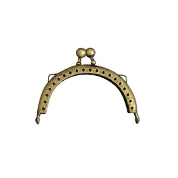 日本紐釦貿易(Nippon Chuko) カン付穴あき口金 縫い付けタイプ