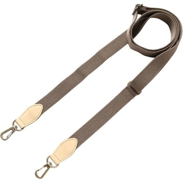 日本紐釦貿易(Nippon Chuko) アクリル&レザーコンビショルダー 本革パーツ付