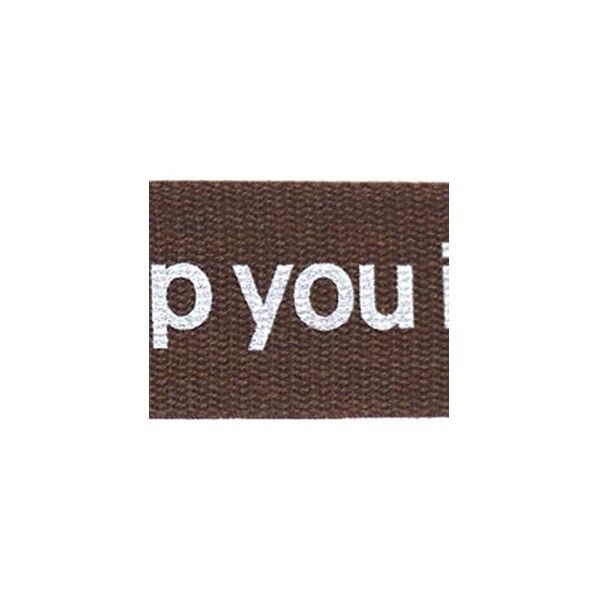 日本紐釦貿易(Nippon Chuko) ゴシックロゴデザインテープ 巾