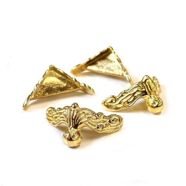 日本紐釦貿易(Nippon Chuko) 猫足金具 小