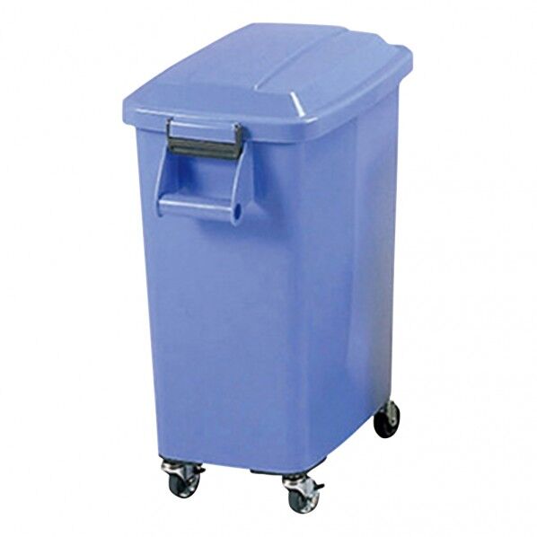 カラーペール(キャスター付き) ブルー 45L 3-4837-02 1