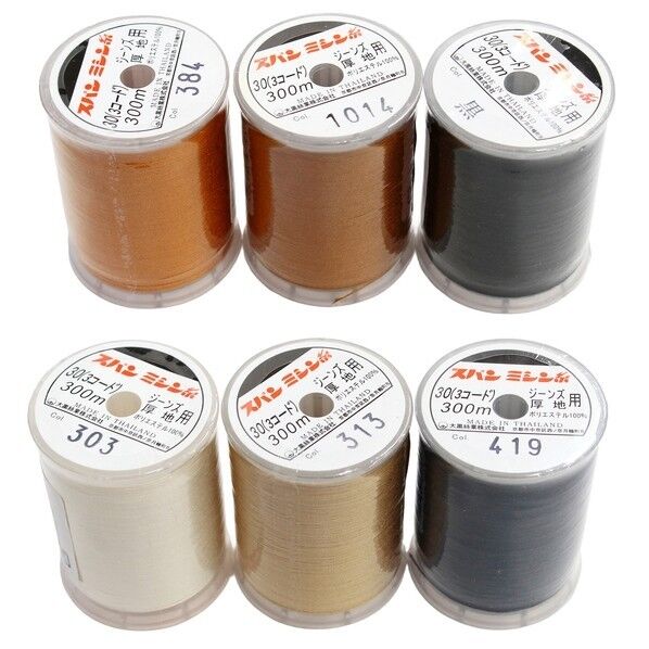 ダイヤフェザー(Daiyafeather) 家庭用スパンミシン糸 デニムカラー