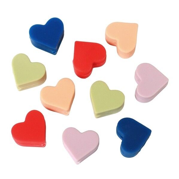 日本紐釦貿易(Nippon Chuko) ハート棒針キャップ ベーシックMIXセット