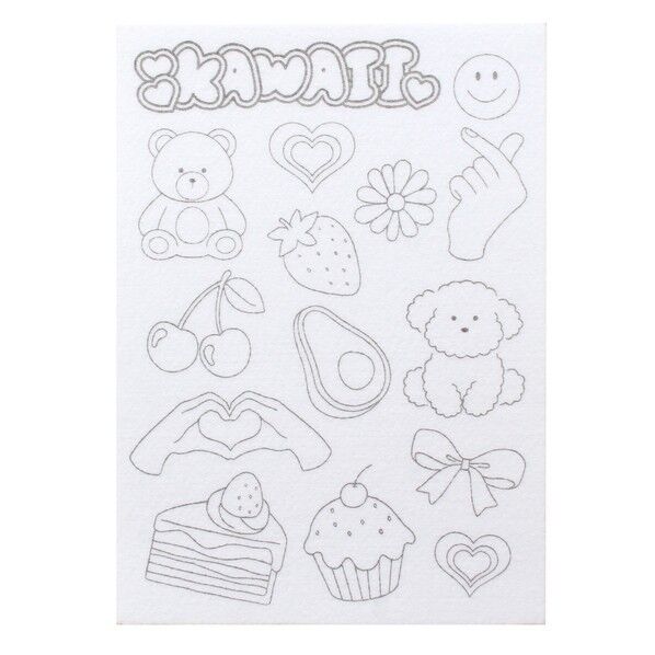 日本紐釦貿易(Nippon Chuko) 図案印刷済フェルト土台 らくちくフェルト