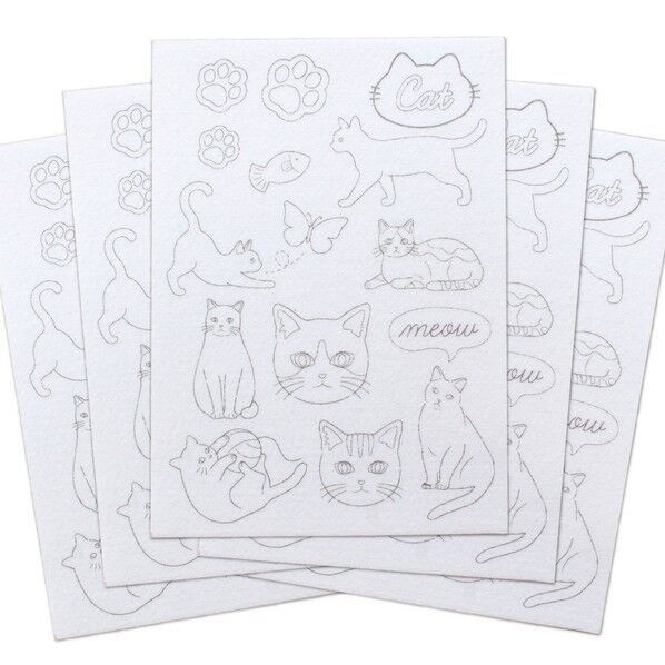 日本紐釦貿易(Nippon Chuko) 図案印刷済フェルト土台 らくちくフェルト