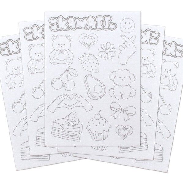 日本紐釦貿易(Nippon Chuko) 図案印刷済フェルト土台 らくちくフェルト