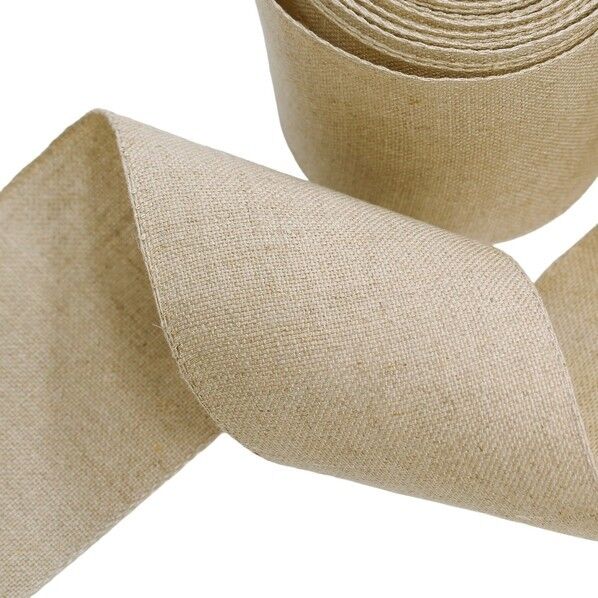 ツヴァイガルト(ZWEIGART) LINEN BAND リネン刺繍用テープ 幅約8cm×1m ナチュラル ZW72022-CUTM-53 1本