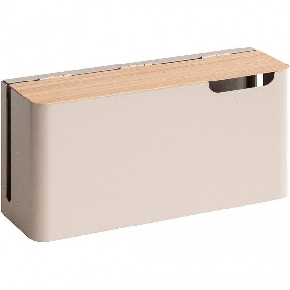 ゲーム機ケース TEER(ティール) ベージュ×木目ナチュラル GC-2600M