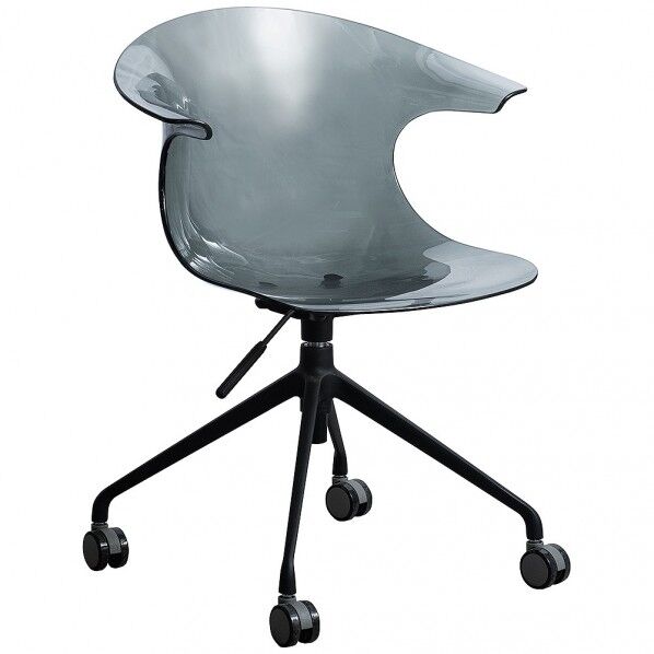 デスクチェア Tois(トイス) クリアブラック CH-H207