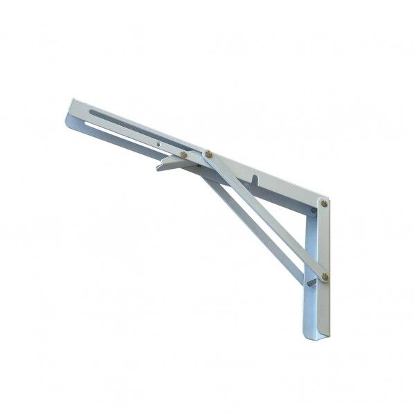 ワンタッチ式 折りたたみ棚受け 300 ホワイト