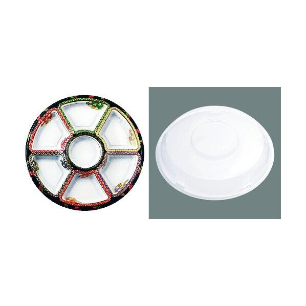 丸型オードブル 友禅セット (10入) TOM-460 10セット