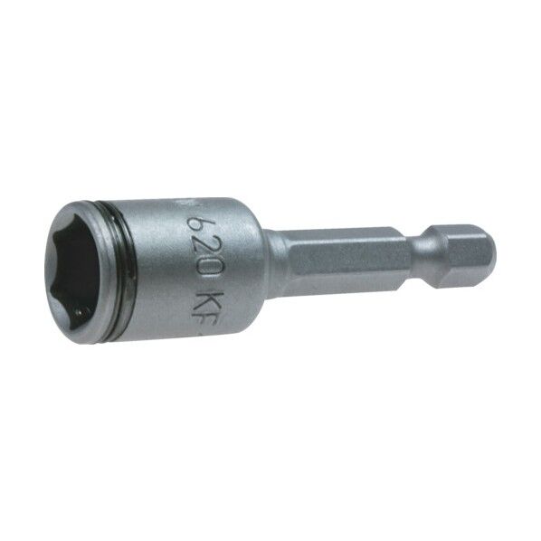 ASW社 スプリングピン式ソケットビット 差込角6.35x対辺7.0mm 全長50mm 062082 1点