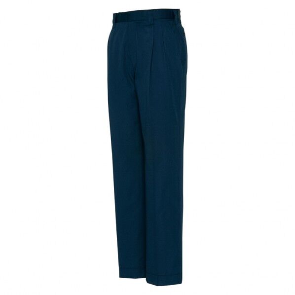 ワークパンツ(2タック)(男女兼用) 008ネイビー 70 6662 1点
