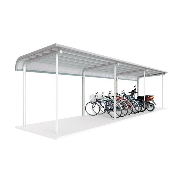 自転車置場 BP-28SPL-2 N プレート式 多雪地型