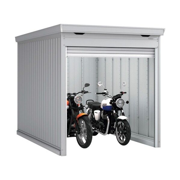 イナバ ガレージ バイク保管庫 FM-2230SDL-2 土間 CS GKG68C 1台