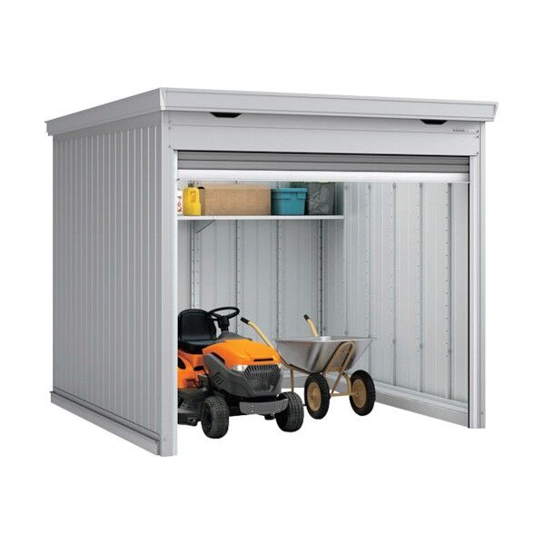 ガレージ バイク保管庫 FM-2626SDL-2 土間 GM