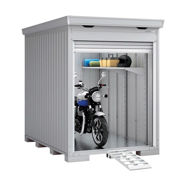 ガレージ バイク保管庫 FM-1826HY 床付 多雪型 GM