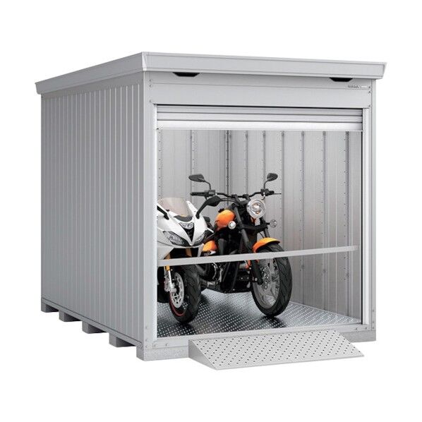 ガレージ バイク保管庫 FM-2230HY 床付 多雪型 GM