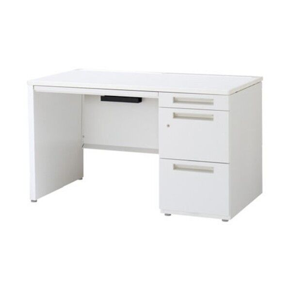 デュエナ Kタイプ 片袖机(パネル脚)A4-3段タイプ DUK7-106-A3P SW/OW