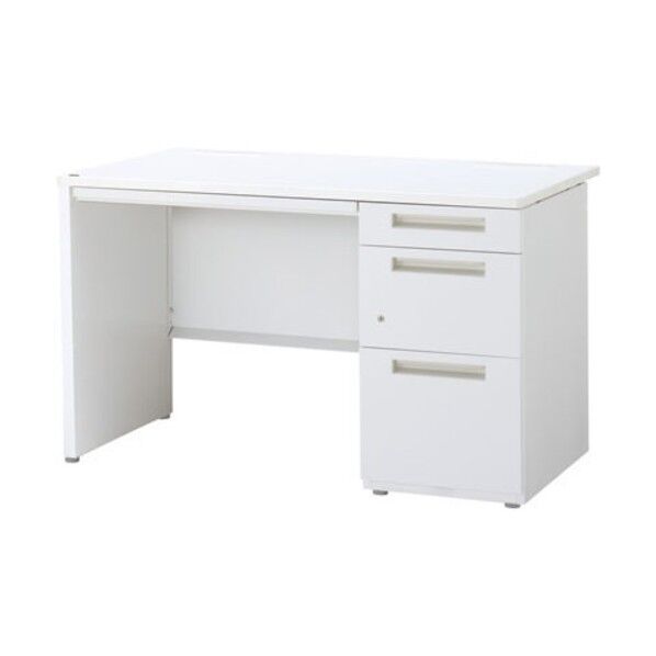 デュエナ Sタイプ 片袖机(パネル脚)B4-3段タイプ DUS-106-B3P SW/OW