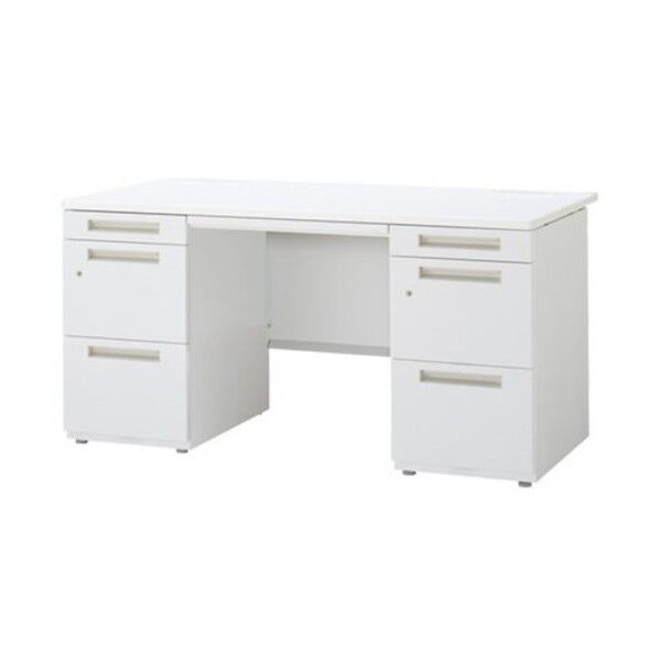 デュエナ Sタイプ 両袖机 A4-3段＋A4-3段タイプ DUS7-167-A3･A3 SW/OW