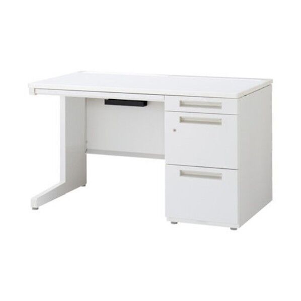 デュエナ Kタイプ 片袖机(L型脚)A4-3段タイプ DUK7-147-A3 SW/OW