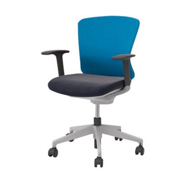 VALCHE ローバック（ライトグレーシェル） アジャスタブル肘タイプ ライトブルー/ブラック