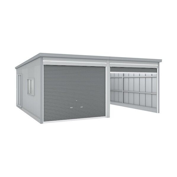 ガレージ ガレーディア GRN-3662SL-2 N 高基礎 シルキーホイワイト