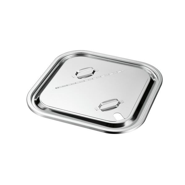 AG 18-8 角キッチンポット用割蓋 25.5cm