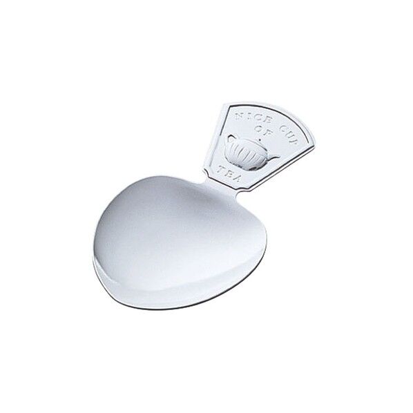 ティーキャディースプーン B (ステンレス+銀メッキ)