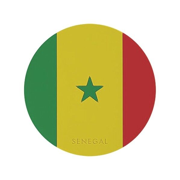 ワールドフラッグコースター セネガル
